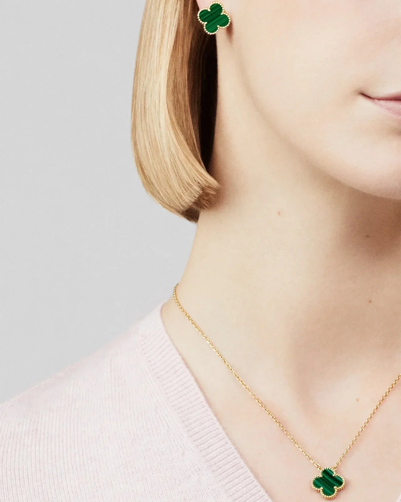 Lucky Clover Pendant Necklace