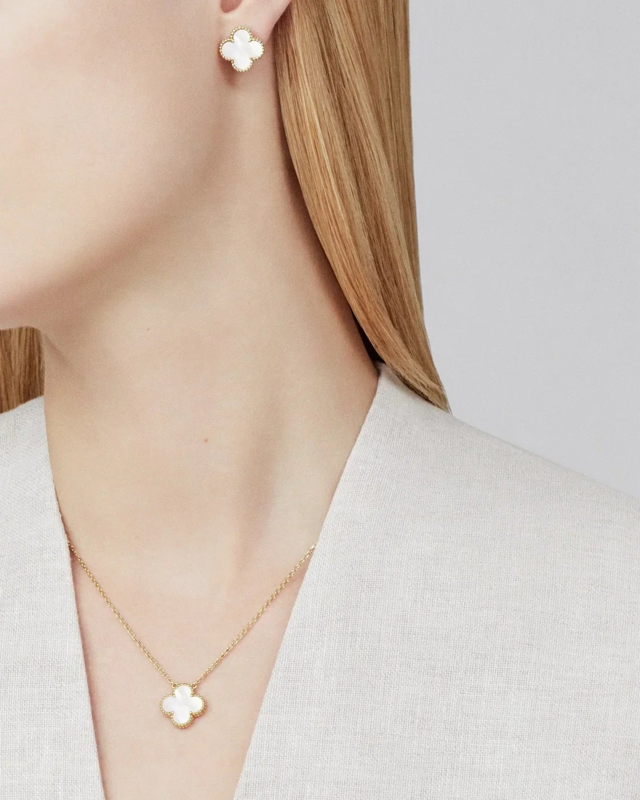 Lucky Clover Pendant Necklace