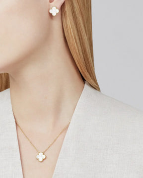 Lucky Clover Pendant Necklace