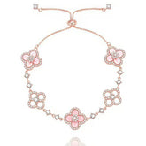 Sakura Clover Bracelet