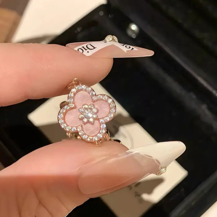 Sakura Clover Bracelet