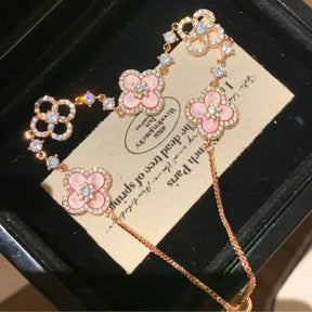 Sakura Clover Bracelet